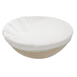 Schneider - Gärtücher für runde Gärkörbe 22 cm, Material: 95 % Baumwolle, 5 % Elastomer Image