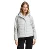 Steppjacke TOM TAILOR, Damen, Gr. XS, rough grau, Steppware, Obermaterial: 100% Polyester. Futter: 100% Polyester, unifarben, casual, regular fit taillenbedeckt, Langarm, Jacken, mit Kapuze