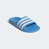 Badesandale ADIDAS SPORTSWEAR "AQUA ADILETTE", Gr. 38, blau burst, cloud weiß, blau burst, Synthetik, sportlich, Schuhe Badelatschen Pantolette
