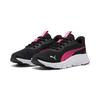 Sneaker PUMA "FLEXFOCUS LITE MODERN JR", Gr. 38,5, schwarz (puma schwarz, puma pink, puma weiß), Textil, sportlich, Schuhe