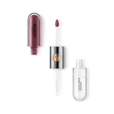 KIKO Milano Unlimited Double Touch Lippenstift 123 Satin Grape 6 ml Braun Image