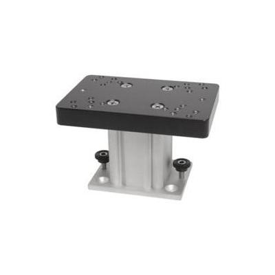 Cannon 4"" Aluminum Fixed Base Pedestal Rod Holder 1904030