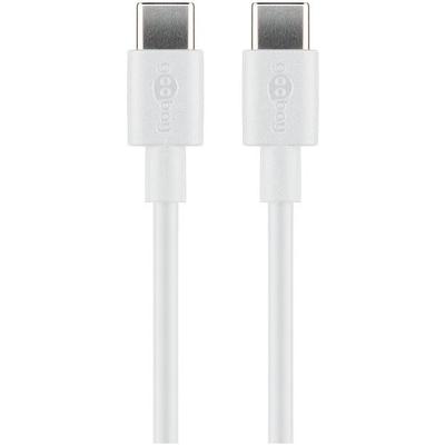 goobay USB-Kabel Anschlusskabel USB C 2.0 weiß 2.0 m Image