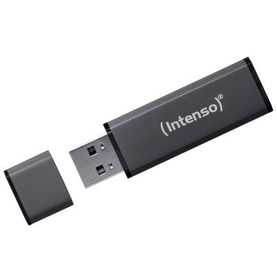 Intenso USB-Stick »Alu Line« 128 GB grau, 1.7x0.7x5.9 cm