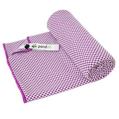 pandoo Badetuch L 60% Nylon, 40% Polyester mit Bambus Aktivkohlefaser 80,0x160,0 cm lila, 80 cm Image
