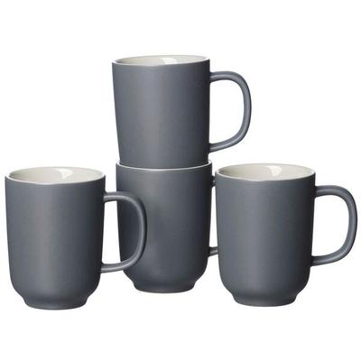 Ritzenhoff & Breker Kaffeetassen JASPER 280 ml 4 Stück grau, 8x12 cm Image