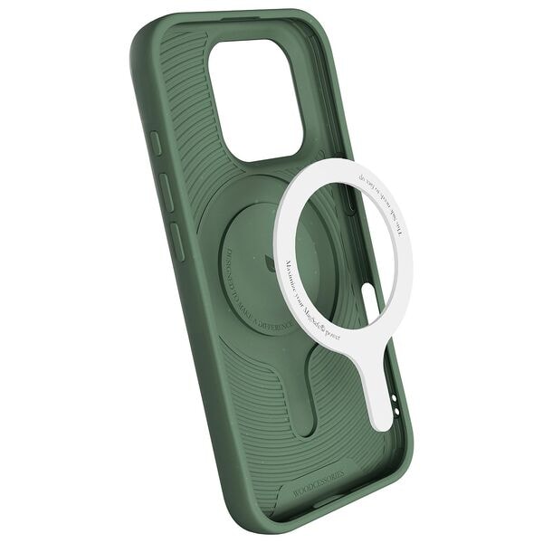 Woodcessoires Handy-Cover »Bio Case« iPhone 16 Pro Max grün grün