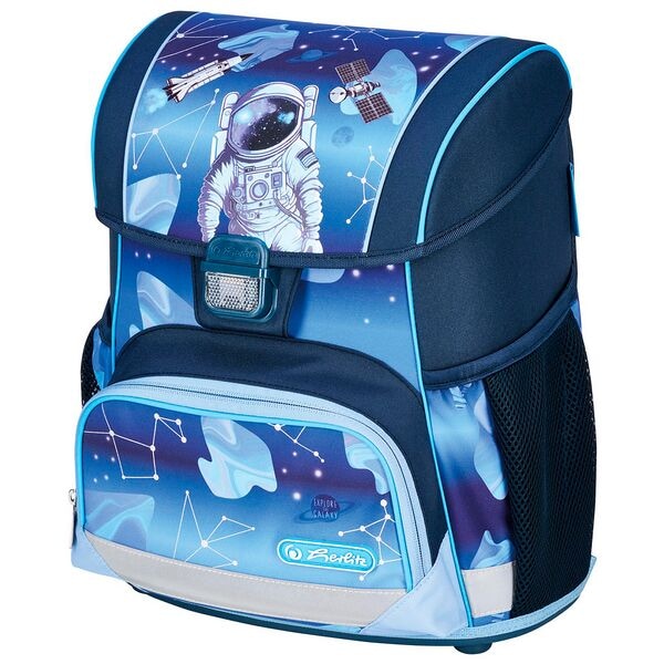 Herlitz Schulranzen-Set »Loop Plus Cosmic Explorer« grün, 31x37x22 cm Image