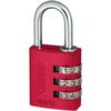 ABUS Vorhängeschloss »ABUS 145/30 rot«, 6.5x1.5x3.2 cm
