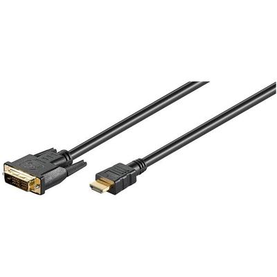 goobay HDMI-Kabel HDMI A/DVI-D 3.0 m