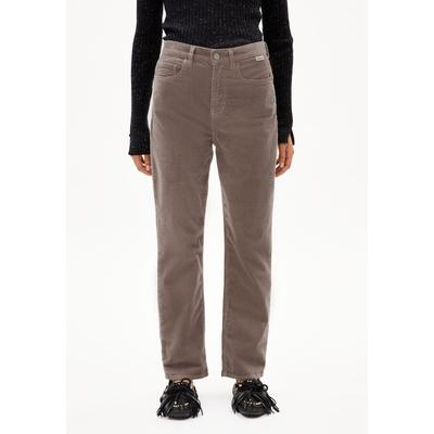 AAIKALA CORDUROY - Frauen Regular Fit Webhosen - braun (Größe: 26/32) Image