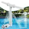 Kit fontana a cascata per piscina Fontana a doppia testa Piscine per acqua Spa Decorazione Accessori per piscina
