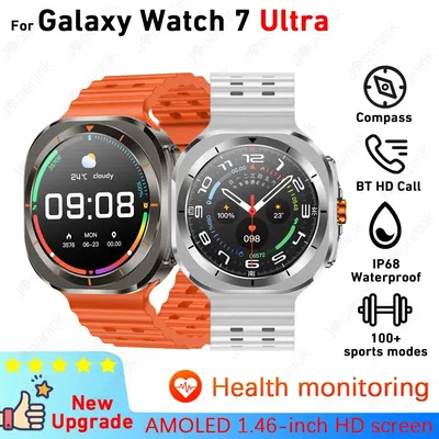 New Smart Watch 7 Ultra Smart WatchMen Health Monitoring Bluetooth Call 100+ Sports Mode IP68 Waterproof Smartwatch Women 2025