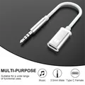 Cavo audio da 3,5 mm maschio a tipo C femmina, adattatore audio per cuffie con jack audio analogico per lettore MP3, laptop, tablet C HOT