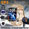 LIGE GPS Smart Uhr Männer Bluetooth Anruf 420mAh Kompass Outdoor Sport Fitness Tracker Armbanduhr Gesundheit Monitor Frauen Smartwatch