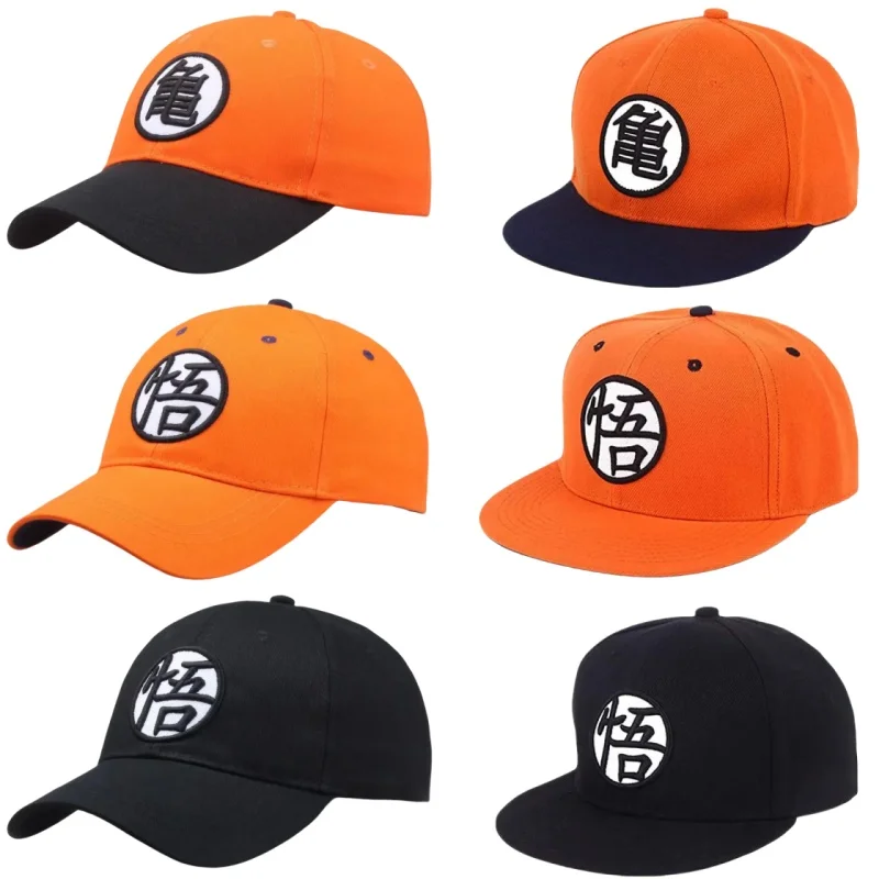 Berretto da baseball in cotone con cappuccio snapback Anime Dragon Ball Goku di alta qualità per uomo donna Hip Hop cappello per papà Bone Garros Dropshipping