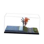F Fityle 1:64 Railway Scenery Model Micro Landscape Simulation DIY Hobby Crafts Sand Table Decoration Miniature Diorama Railway Scene