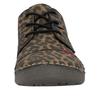 Schnürschuh RIEKER, Damen, Gr. 39, braun (leo), Lederimitat, animal-print, sportlich, Schuhe, Sneaker, Halbschuh, Casual-Schnürer mit weicher Innensohle