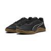Trainingsschuh PUMA "Fuse 4.0 Sneakers Erwachsene", Gr. 40, schwarz cast iron gum weiß gray beige, Obermaterial: Textil, Synthetik; Futter: Textil; Innensohle: Textil; Laufsohle: Gummi, Schuhe