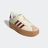 Sneaker ADIDAS SPORTSWEAR "VL COURT BOLD", Gr. 41, sanftes weiß, shadow rot, crystal sand, Leder, Synthetik, sportlich, Schuhe, Design auf den Spuren des adidas Gazelle Bold, Topseller