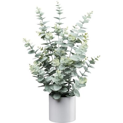 Kunstpflanze CREATIV GREEN "Eukalyptus", grün, H:66cm, Kunststoff, Kunstpflanzen, mit üppigem Blattwerk