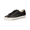 Sneaker PAUL GREEN "Paul Green Sneaker Glattleder", Damen, Gr. 43, schwarz, Glattleder, casual, Schuhe