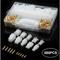 Jalleria - 580 pezzi auto moto 50 set elettrici 2,8 mm 2 3 4 6 9 pin cavo connettore terminale con
