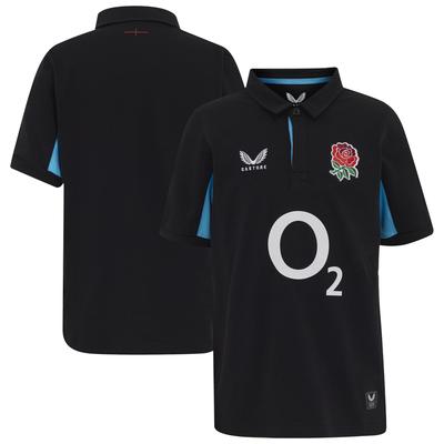 England Rugby Alternate Classic Trikot 2025/26 – Schwarz – Junior Image