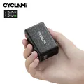 130 PSI CYCLAMI AM6 pompe à Air automatique Portable poche électrique gonfleur pneu affichage de la pression gonfleur de pneu vtt vélo de route FV AV