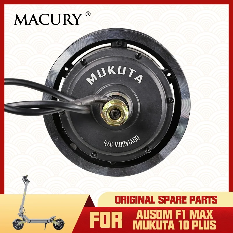 10-Zoll-Motor mit abnehmbarem Nabenring für AUSOM F1 MAX MUKUTA 10 PLUS Elektroroller Vorder- und Hinterrad 60 V 1400 W Motor Image