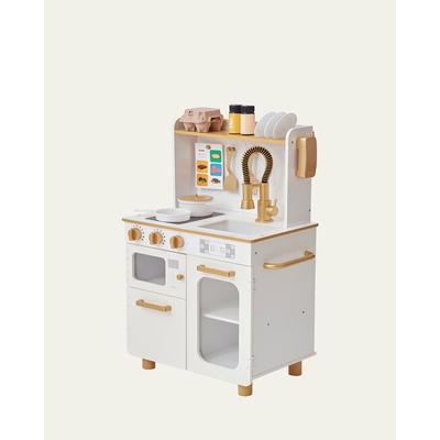 Teamson Kids Kid's Little Chef Memphis Small Play Kitchen W/ Accessories
