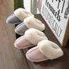 Casual Flauschige Hausschuhe Frauen Haus Wohnungen Plüsch Designer Plattform Winter Schuhe Damen Elegante Home Fashion Schuhe Große Größe