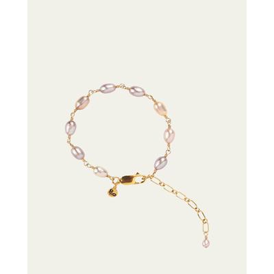 Presley Oldham Conch Bracelet with Pearls