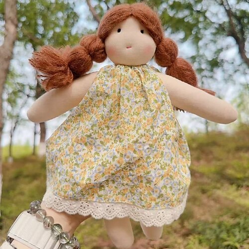 Stofftier Plüschspielzeug süß aus weicher Poly-/Baumwollmischung für fantasievolles Spiel Nikolausstiefel tolle Geburtstagsgeschenke Partygoodies für Jungen und Mädchen Weihnachtsgeschenk für Kinder Image