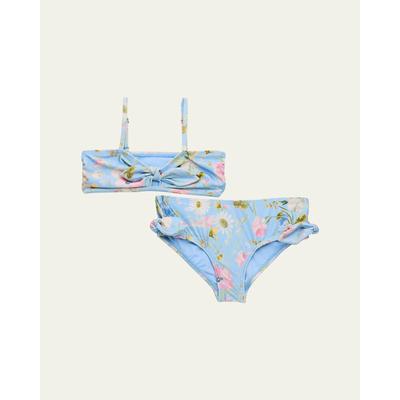 Zimmermann Girl's Lucky Twist Tie Bikini