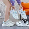 NEUE Turnschuhe Frauen Plattform Flache Schuhe Frau Schuhe Grün Casual Trainer Damen Chunky Turnschuhe Frauen Schuhe