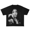 SZA Reise Hip Hop Rap T-shirt Amerikanischen Hip Hop Sommer Neue Männer Frauen Plus Größe Casual Retro Mode Kurzen ärmeln t Unisex