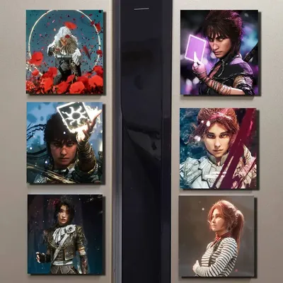 Game E-Expedition 33, Kühlschrankmagnete, Muster, Kühlschrankmagnete, personalisierte Foto-Kühlschrankmagnete, hochwertiger Kühlschrank Image
