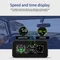 M60 GPS Car Digital HUD Head-Up Display Tachimetro GPS Velocità Inclinometro Bussola Allarme di velocità eccessiva Accessori elettronici