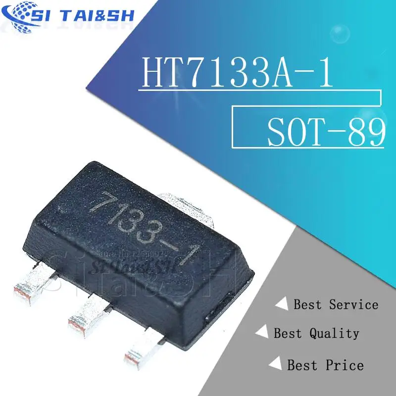 10pcs HT7133A-1 sot89 ht7133a sot ht7133 smd HT7133-1 sot-89 1336-1 neu und original ic Image