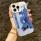 Disney Lilo Stitch Anime Tough Phone Cases For iPhone 16 15 14 13 12 11 X XR XS 7 8 Plus Pro Max iPhone13 Mini ProMax case