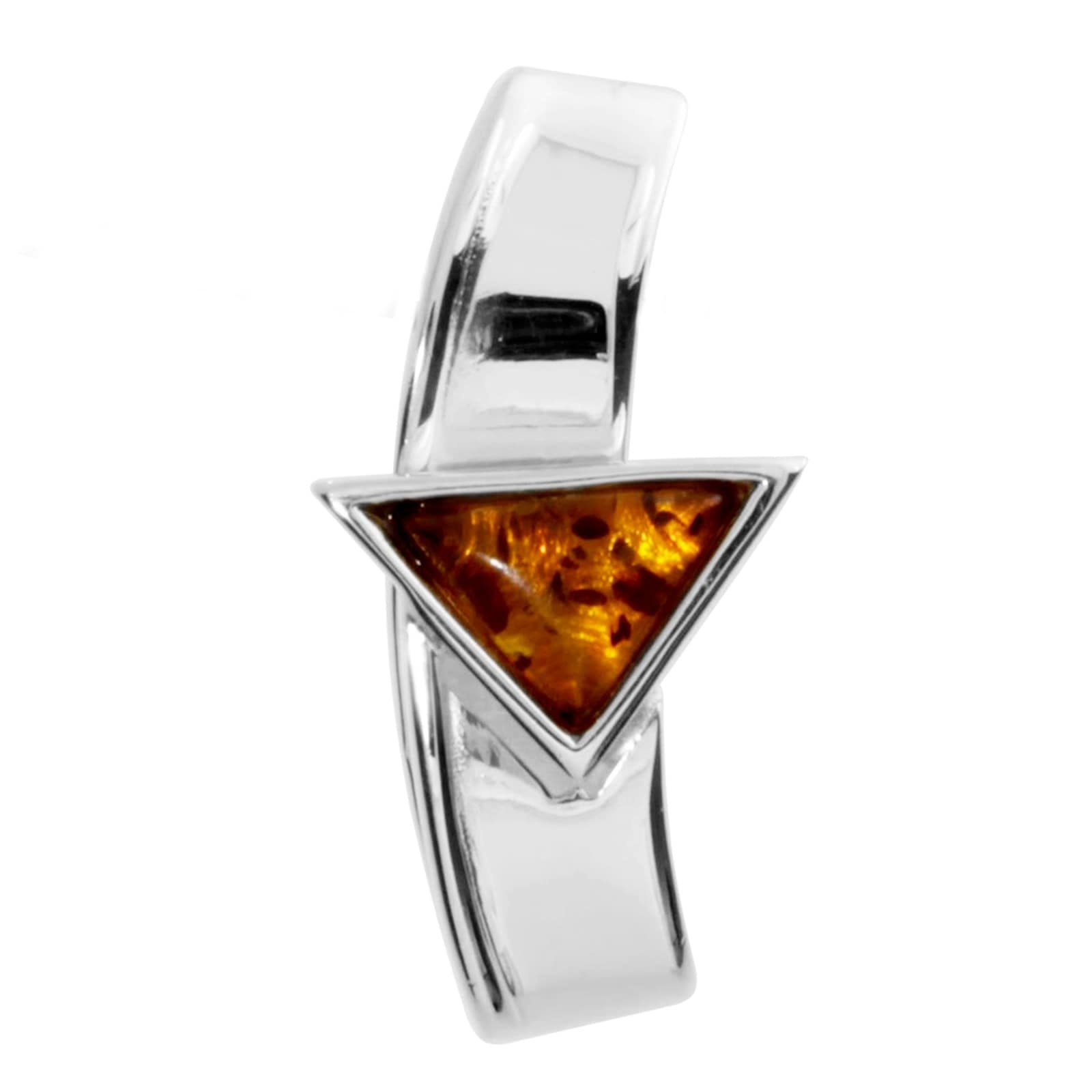 Kettenanhänger OSTSEE-SCHMUCK "Ostsee-Schmuck Anhänger Gleiter-Ingiara Anhänger Gleiter-Ingiara", weiß, Schmuckanhänger, Damen, 27 x 13mm, Silber 925 (Sterlingsilber), 4,2 g, Kettenanhänger