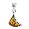 Ketten-Anhänger OSTSEE-SCHMUCK "Ostsee-Schmuck Anhänger Alea Anhänger Alea", weiß, Schmuckanhänger, Damen, 20 x 13mm, Silber 925 (Sterlingsilber), 1.5 g