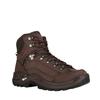 Wanderschuh LOWA "RENEGADE GORE-TEX MID WS", Gr. 39, braun (espresso), Leder, sportlich, Schuhe, wasserdicht