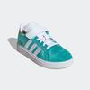 Sneaker ADIDAS SPORTSWEAR "ADIDAS DISNEY JASMINE GRAND COURT 2.0 KIDS", Gr. 33, pure teal, cloud weiß, gold metallic, sportlich, Schuhe