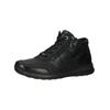 Sneaker ARA "Ara Sneaker Leder", Damen, Gr. 41,5, schwarz, Leder, casual, Schuhe