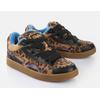 Sneaker BUFFALO "LIBERTY SKATE", Damen, Gr. 39, braun (braun, leo), Lederimitat, sportlich, Schuhe, Retro-Sneaker, Freizeitschuh, Schnürschuh in trendiger Leo-Optik