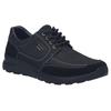 Schnürschuh JOSEF SEIBEL "Marley 51", Herren, Gr. 47, schwarz, Nubukleder, Veloursleder, casual, Schuhe, Sneaker, Komfortschuh mit Wechselfußbett