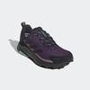 Wanderschuh ADIDAS TERREX, Gr. 41, aurora plum, core schwarz, trace braun, Textil, sportlich, Schuhe, wasserdicht