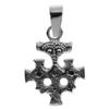 Ketten-Anhänger OSTSEE-SCHMUCK "Ostsee-Schmuck Anhänger Hiddensee 15 x 13 mm", weiß, Schmuckanhänger, Damen, 23 x 13mm, Silber 925 (Sterlingsilber), 1.5 g